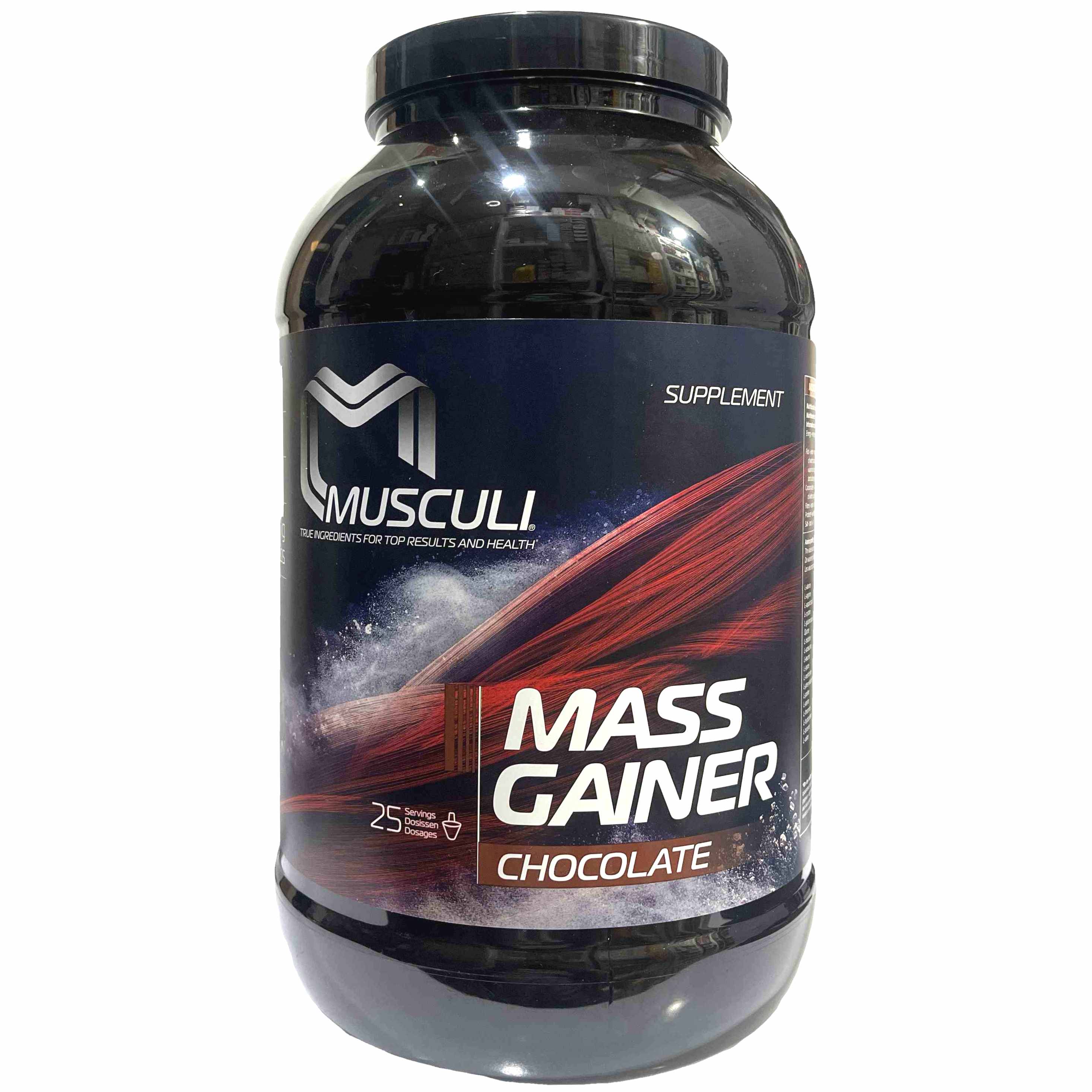 پودر مس گینر شکلاتی ماسکالی Musculi Mass Gainer